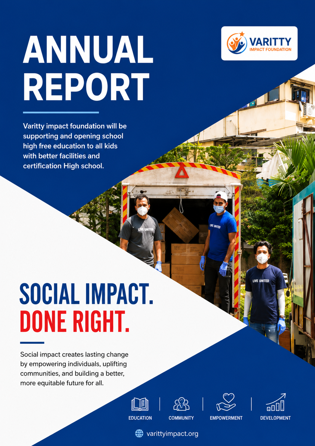 Varitty Impact Annual Report 2021-2022 cover