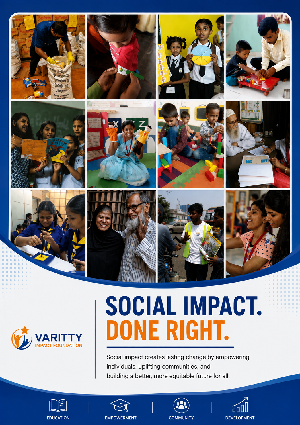 Varitty Impact Annual Report 2020-2021 cover